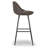 Lumsden Upholstered Counter Stool with Metal Frame