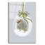  «Sleighride Snow Globe Ornament» par House Fenway, art mural en verre acrylique, 16 po x 24 po-169257887