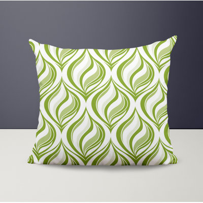 Polyester Throw Square Indoor/Outdoor Pillow Cover & Insert