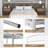 Azanae Metal Slat Bed