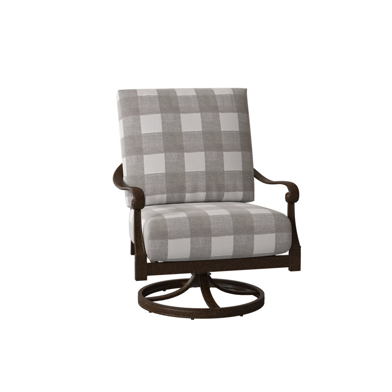 Chaise à bascule Wiltshire, Brun châtaigne, Toile spa Sunbrella®