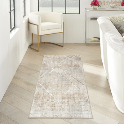 Douglass Abstract Grey/Mocha Area Rug