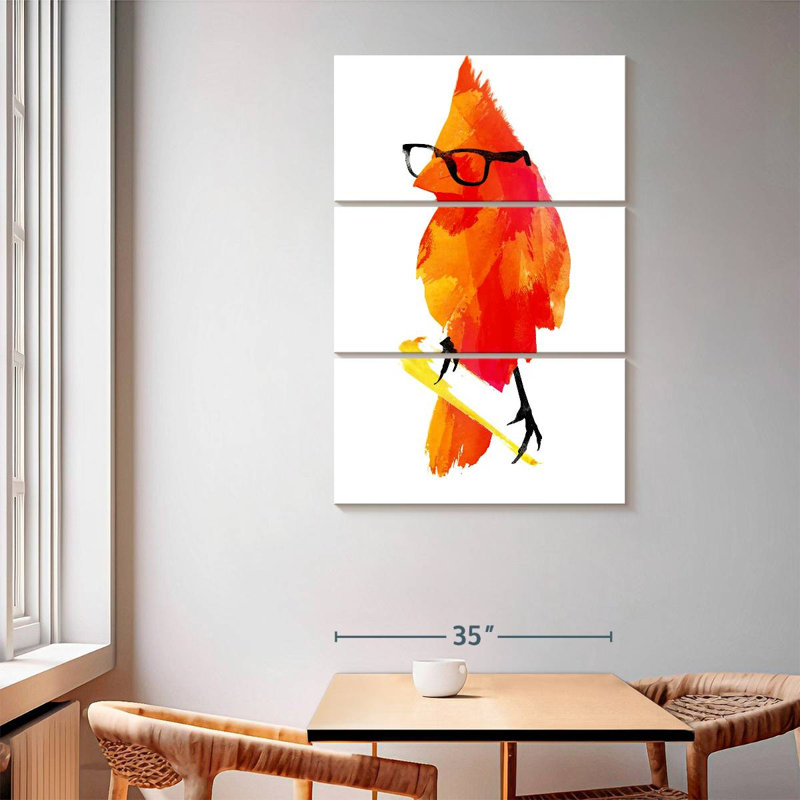 Brampt Punk Bird, 65" H x 42" W