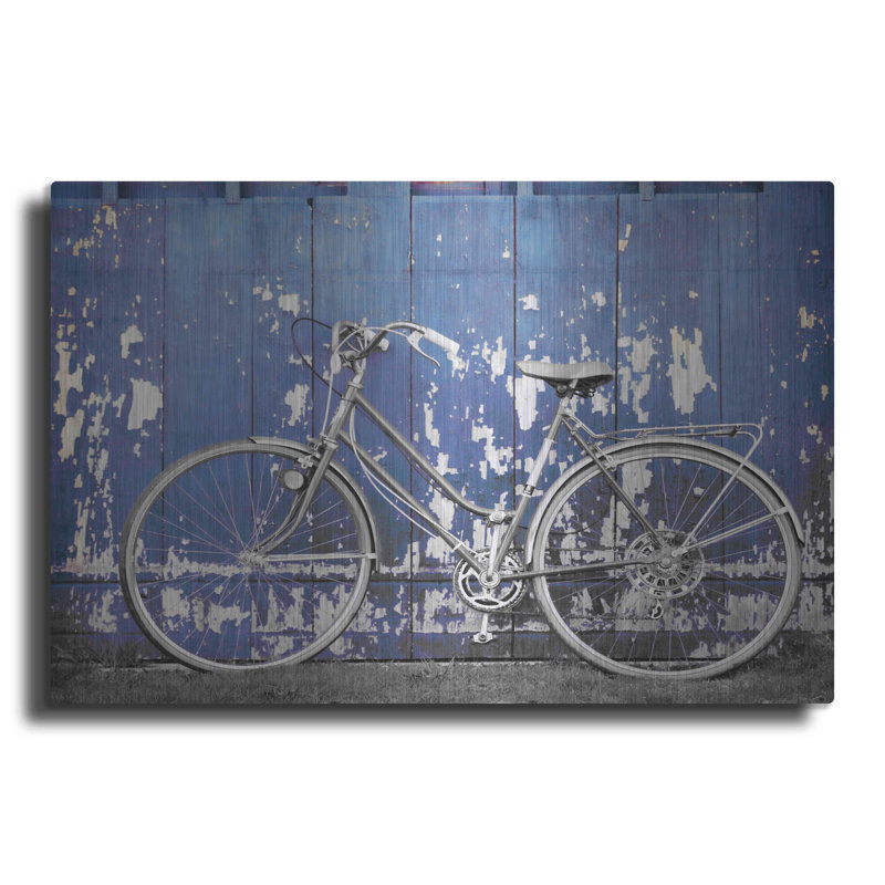 «Grungy Bike» par Lori Deiter, H 12 po x l 16 po