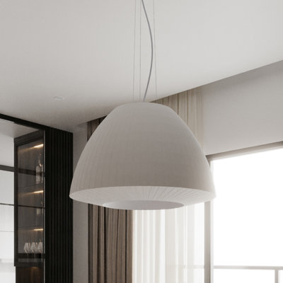 Alson 3 - Light White Dome Pendant