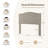Button-Tufted Upholstered Headboard with Wall-Mount Option-1882684305-1888047383