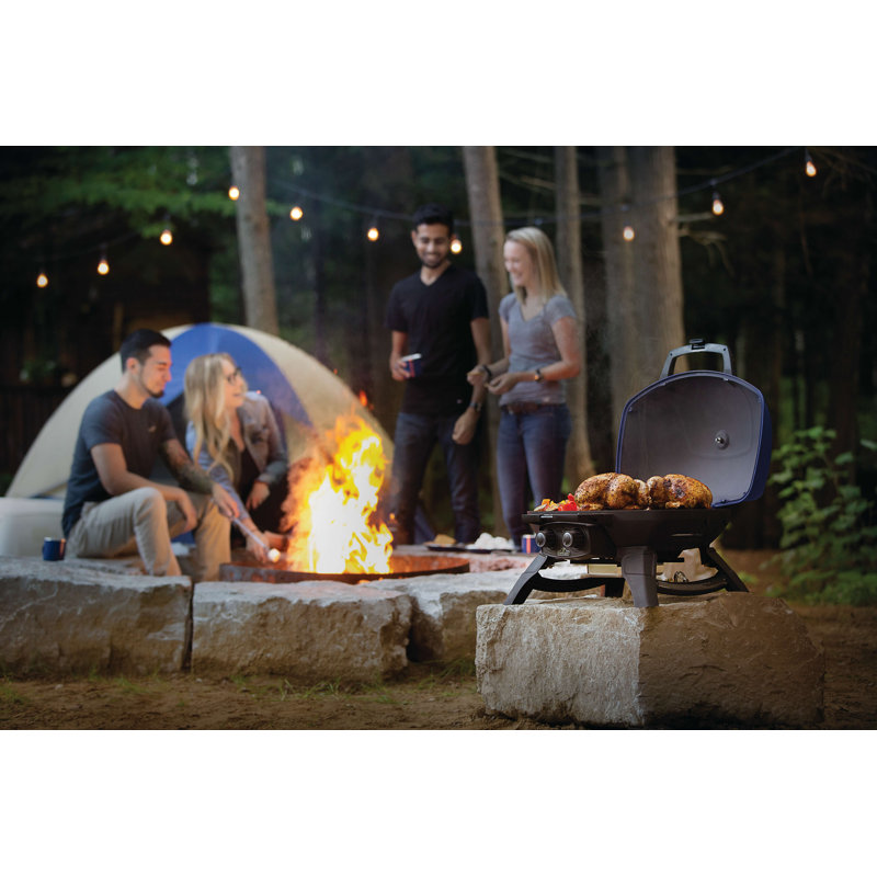 Napoleon TravelQ Gas Grill, Blue