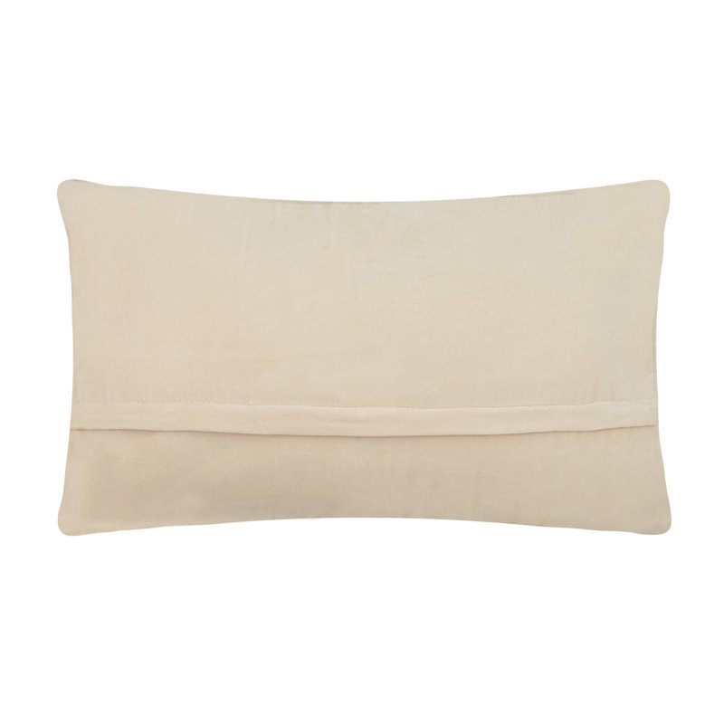  Rectangular Wool Pillow Cover and Insert