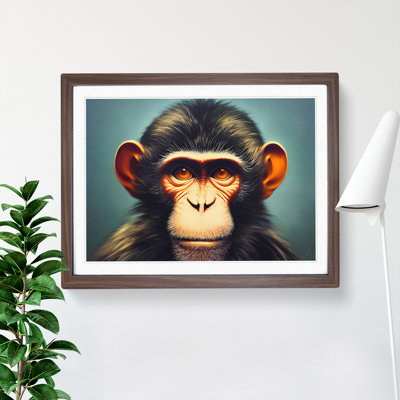 XH1022-6132X Modern Monkey Vol.1 - Single Picture Frame Print
