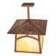 16" Square Stillwater Hill Top Pendant