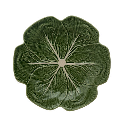 Set of 4 Cabbage Earthenware Dinner Plates