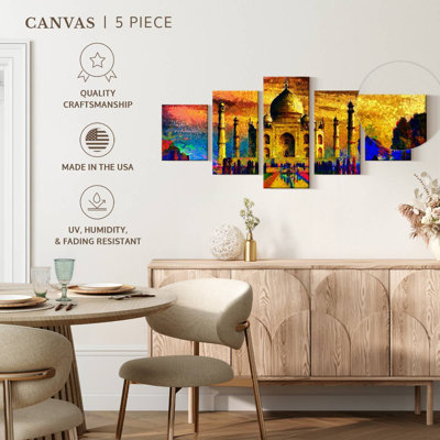 Abstract Taj Mahal