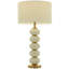 Lampe de table en métal avec abat-jour tambour-71052760