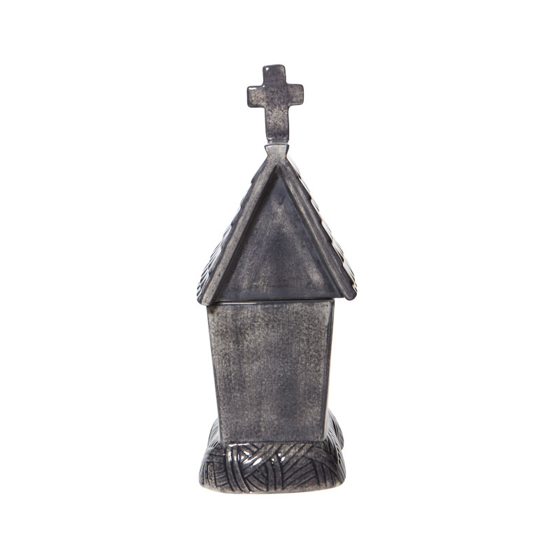 Disney Ceramics The Nightmare Before Christmas Zero in Dog House Sculpted Cookie Jar Canister 13.75 Inch	