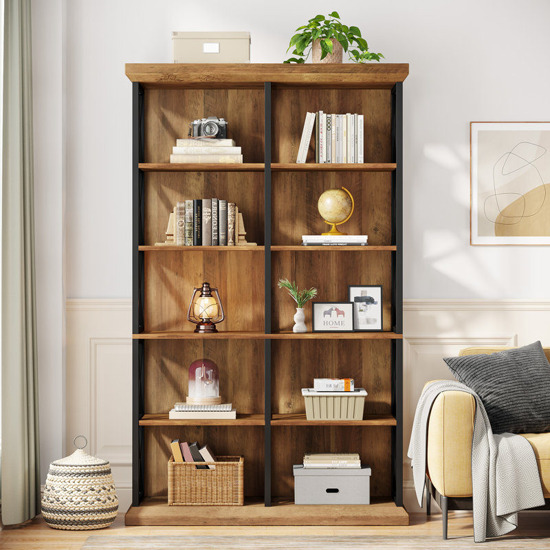 190.5cm H x 120cm W Metal Bookcase