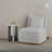 Modern Side Table, White & Oak, 15.7 x 18.5 x 15.7 inches | 100% Melamine Coated Particle Board, Thickness: 0.7 inches | Durable Design with 33 lbs Weight Capacity, Perfect for Living Room & Bedroom Decor-375844913-375844912