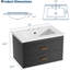 Meuble-lavabo mural flottant Modern-1043093197-1043093199