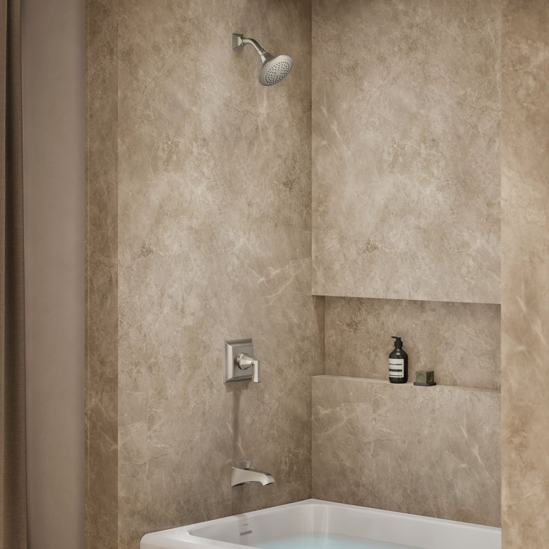 Memoirs® Tub and Shower Faucet, Vibrant Brushed Nickel