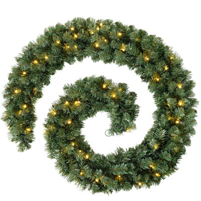 30cm Lighted Garland with Lights
