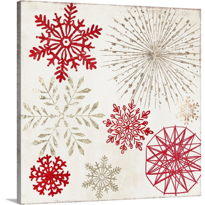 «Merry Christmas Sparkles», reproduction d'art sur toile