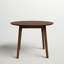 Iyad Extendable Round Solid Wood Dining Table-16214191