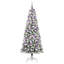 Artificial Hinged Christmas Tree Green and white-1629112173