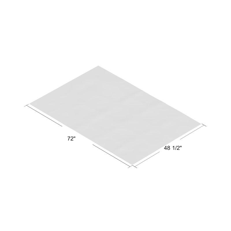 0.11'' All-Weather Rug Pad, Rectangle 8' x 10'