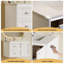 Single Bathroom Vanity with Ceramic Basin-134243241