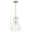 Luminaire suspendu conique à 1 lumière Evanne-48832503