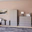 Tanino 4 Piece Bedroom Set (2 Drawer Large Bedside Chest X2, 8 Drawer Chest, 2 Door 2 Drawer Wardrobe)-771787937