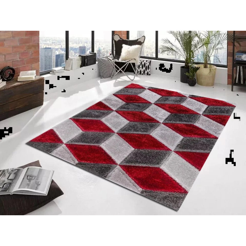 Shag Area Rug, Rectangle 160 x 230 cm