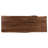 Burnell Acacia Solid Wood Top Metal Base Dining Table-403463928-403463929