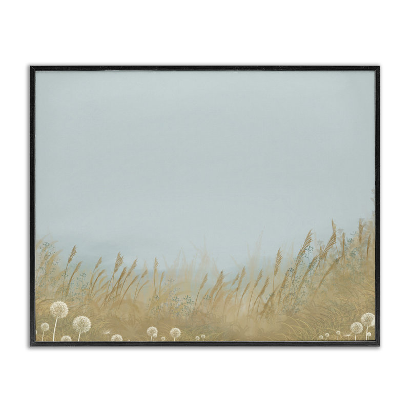 «Misty Meadows Blowing in Wind», estampe numérique, conception de Renel Peters, H 11 po x l 14 po