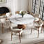  Ensemble de chaises de table de salle à manger 7 pièces Otelia-430730140-426444488-430730141