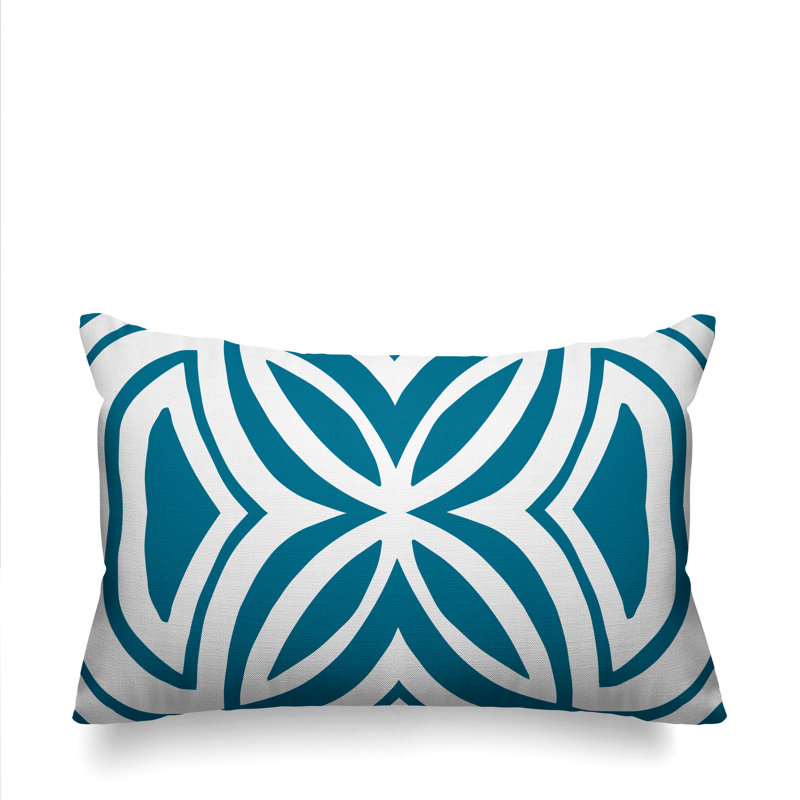 Coussin décoratif intérieur / extérieur Dreyer, Turquoise