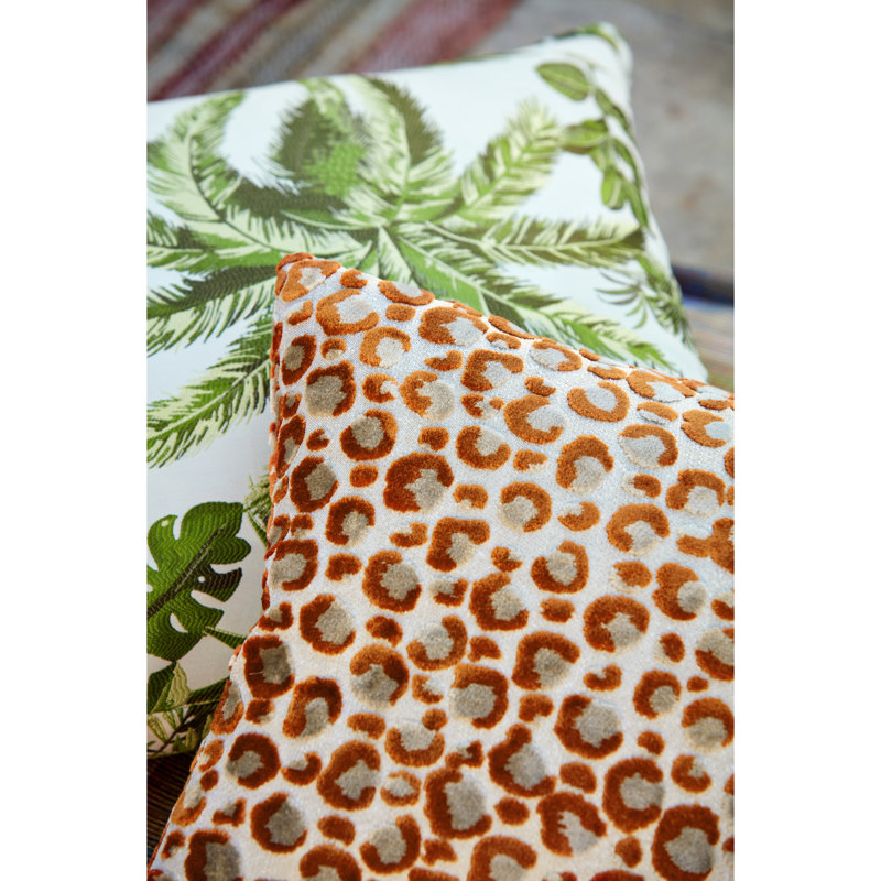Malindi 100% Polyester Fabric, Palm
