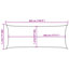 Arson Sunshade Sail 160 G/M² Anthracite 2X4.5 M HDPE-107651338-58013073