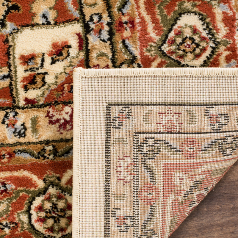 Klose Performance Oriental Rug, Square 5'3", Ivory
