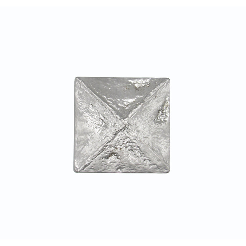 Poignée carrée surdimensionnée, Nickel satiné