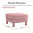 Boucle Upholstered Ottoman For Sectional-84065919