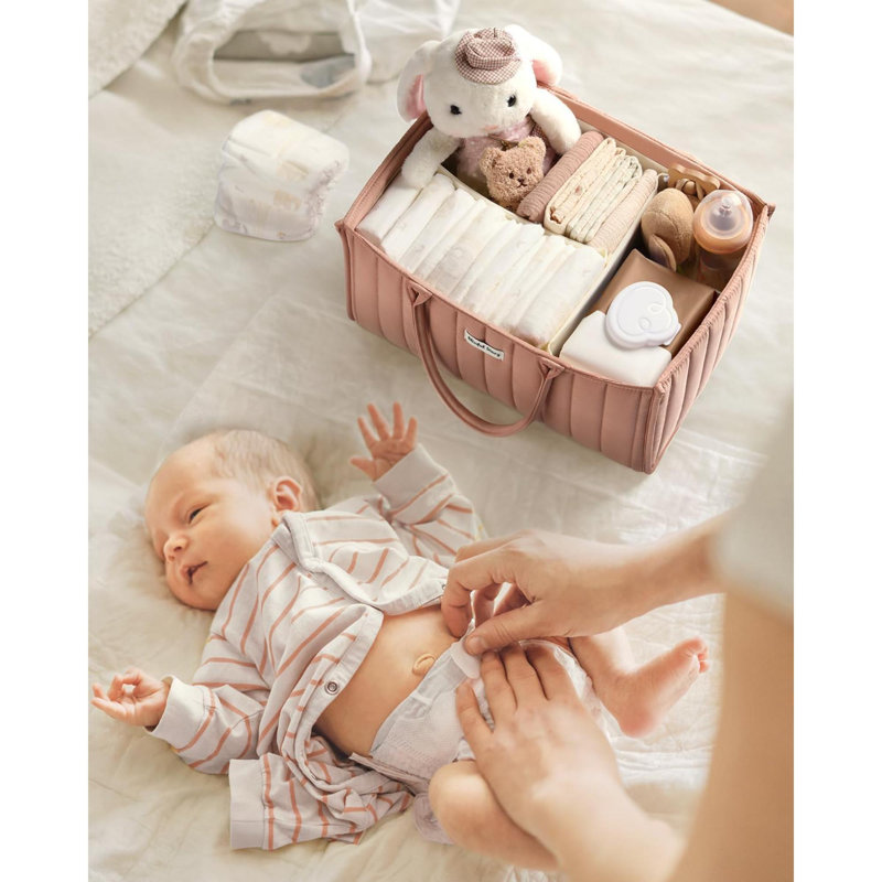 Rebrilliant Polyester Storage Bag, Blush Pink