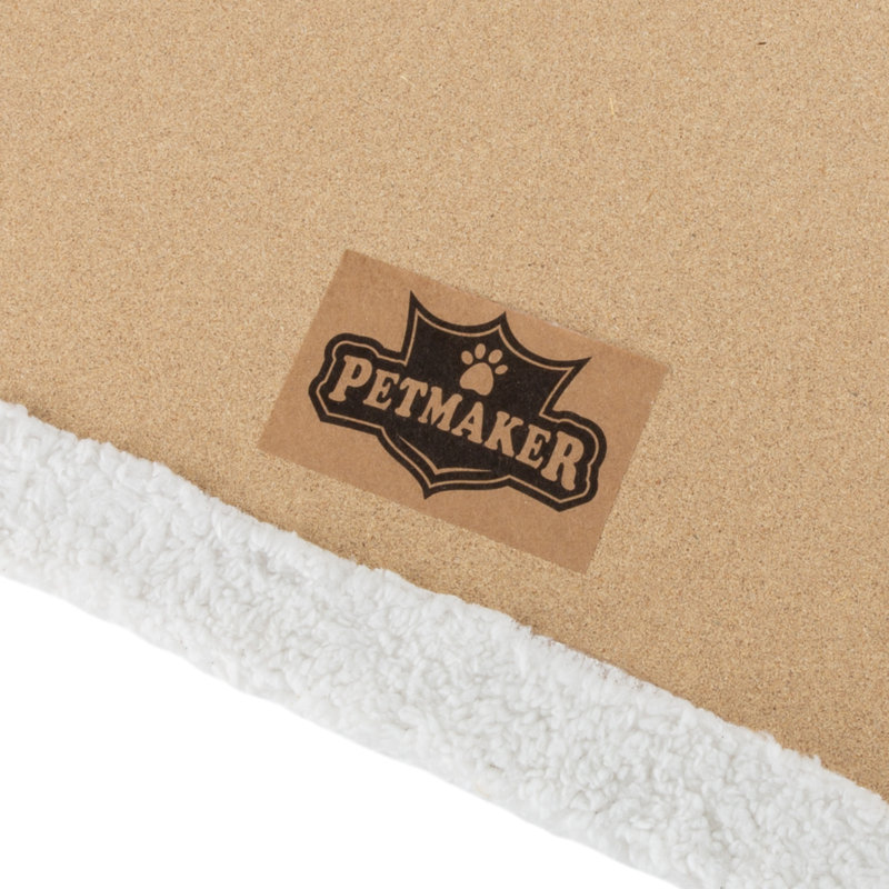 PETMAKER Cat Hammock with Scratching Posts, White