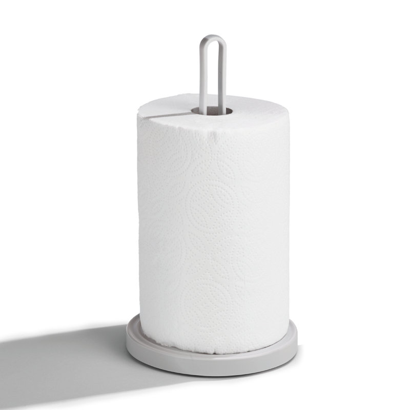 Recycled Kitchen Roll Holder - Made in UK, Stone