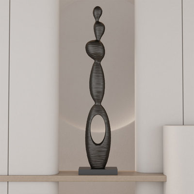 Artistic Abstract Fiberglass Sculpture