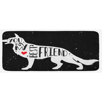 Best Friend Kitchen Mat
