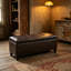 Banc de rangement avec repose-pieds Aspen