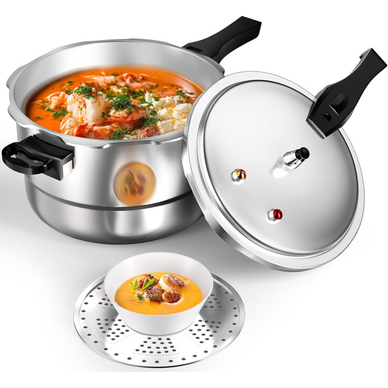 Autocuiseur et autocuiseur en aluminium de 8 pte WantJoin, 8 pintes