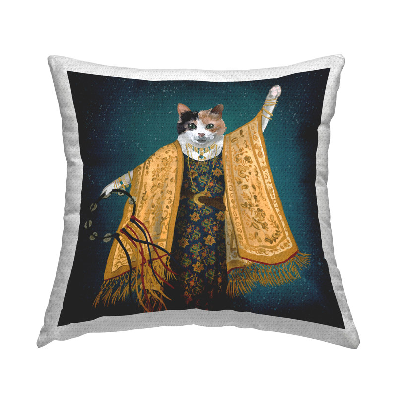 Coussin Cat Boho