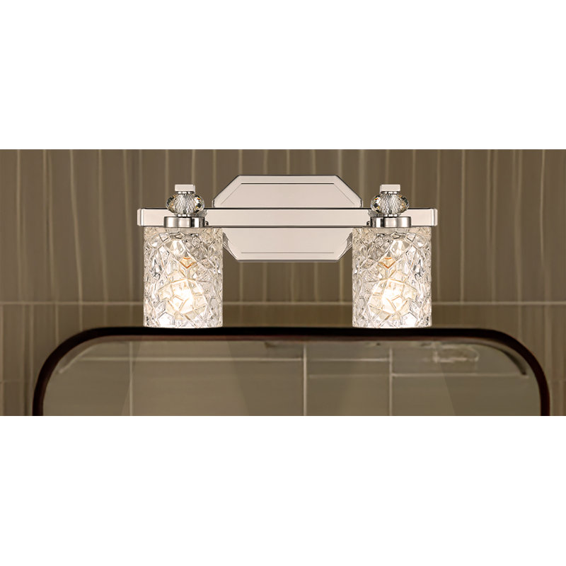 Mercer41 Akoon - 2 Light Bath Vanity In Chrome Finish