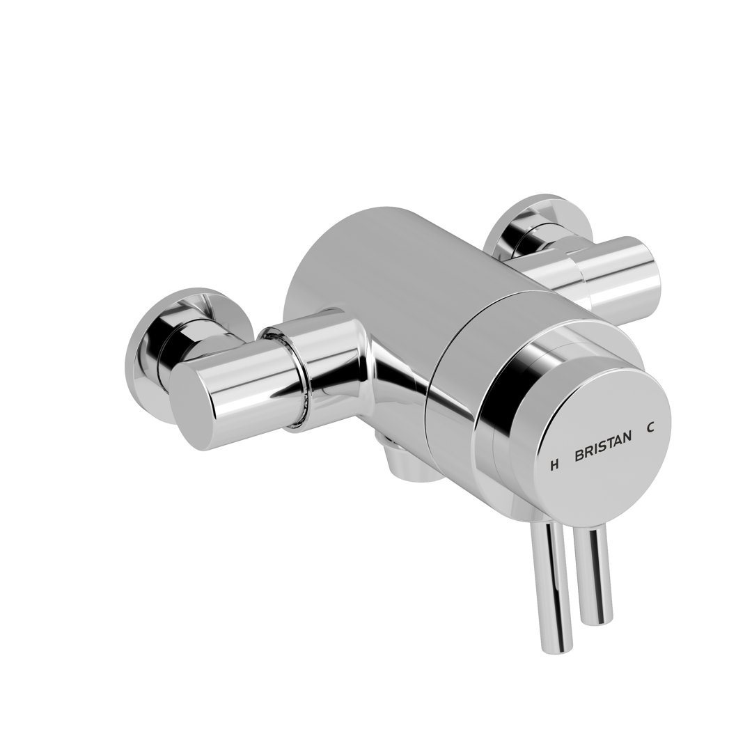 Prism Single Exposed Thermostatic Shower Valve
